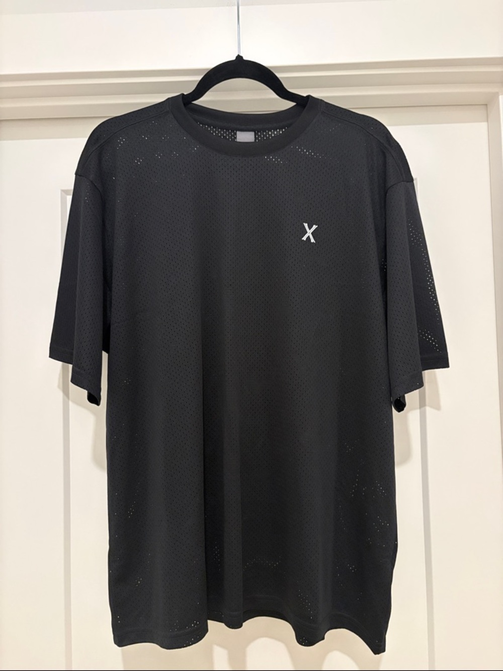 NWT [Savage X Fenty] Mesh City Baller Black Short-Sleeve #18 Jersey Men’s M - Picture 6 of 11